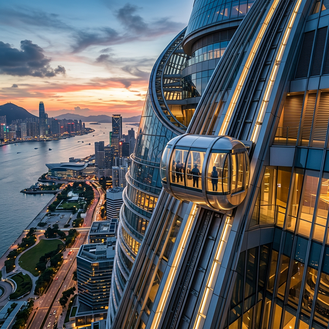 Premium Lakshmi Capsule Elevator Design